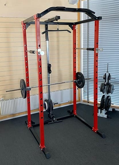 Power Cage inkl draganordning och 20kg. Nytt i kartong