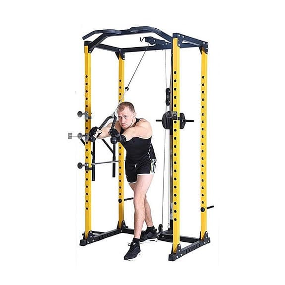 Power Cage inkl draganordning och 20kg. Nytt i kartong