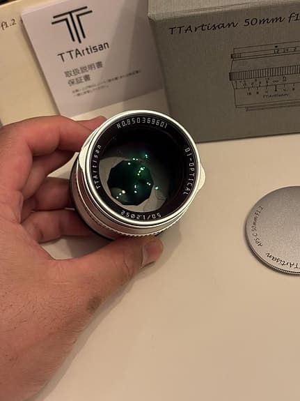 TTartisan 50mm 1.2 (APS-C)ny skick!