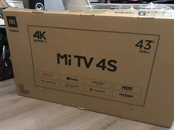 TV Xiaomi Mi Tv 4S 4K UltraHD 43"