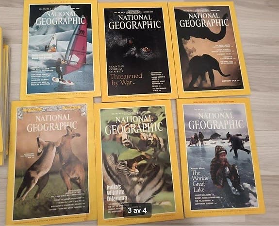 national geogrphic magasines
