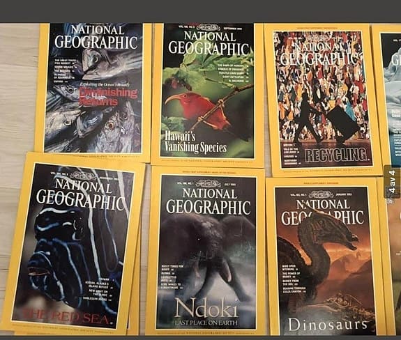 national geogrphic magasines