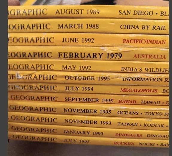 national geogrphic magasines