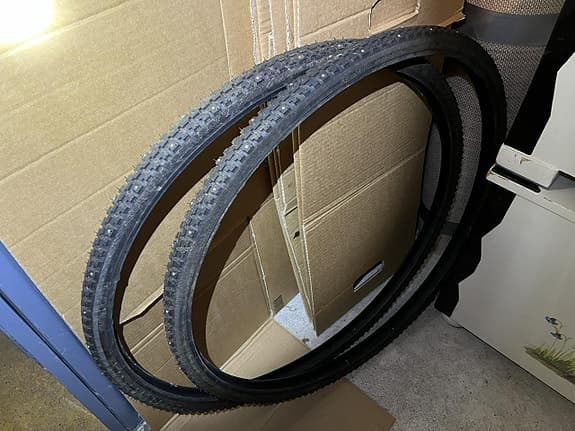 Dubbdäck till cykel