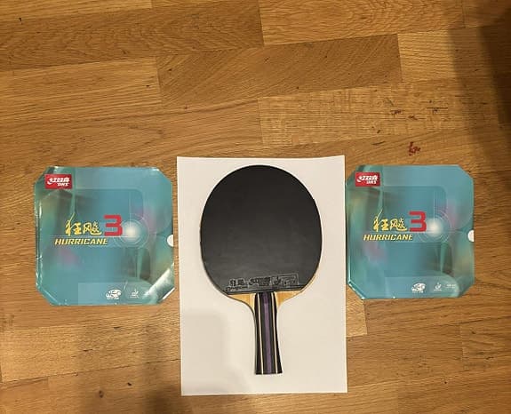 Komplett ny pingisracket LOKI+DHS (167,5g)
