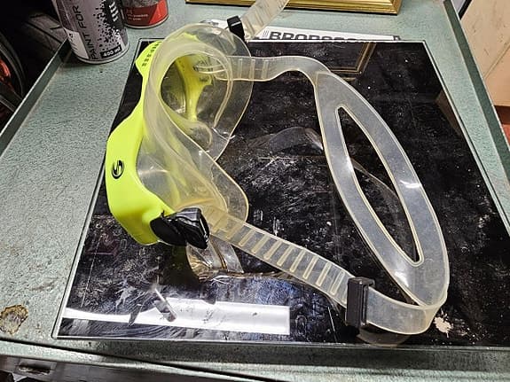 DYK-GLASÖGON MED SNORKEL