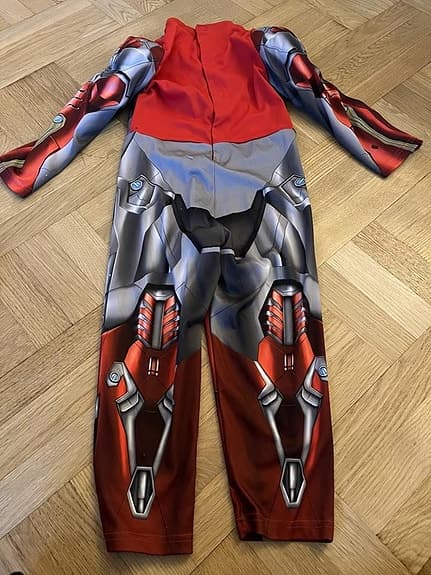 Utklädningskläder Iron Man dräkt etc