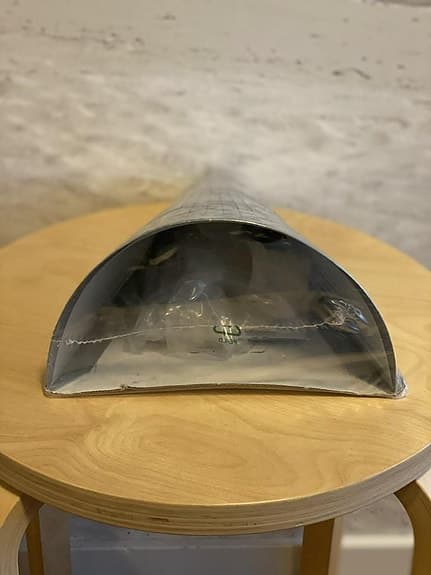 KLYKA, vägglampa, Ikea, silvergrå, helt ny!