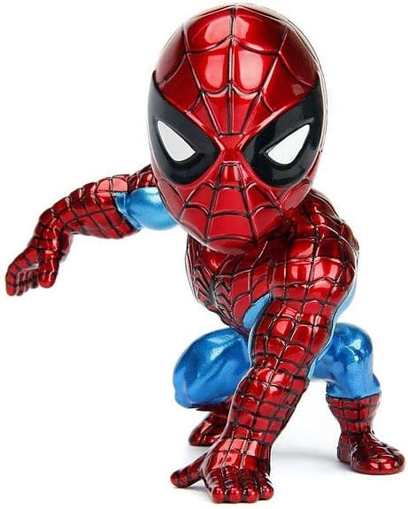 Spiderman Figur i metall