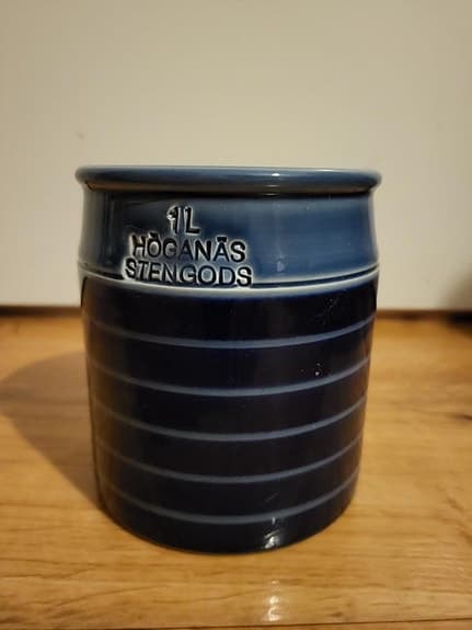 Kruka i stengods Höganäs