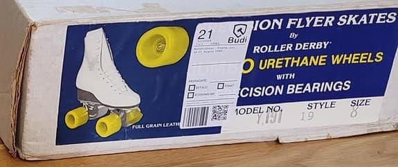 Rullskridskor för rollerderby, strl 8