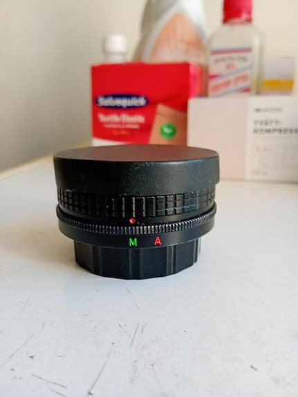 Konica med 4 objektiv, Praktica/2 objektiv
