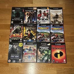 Nintendo Gamecube med 22 spel bla Pokémon Gladius Medabot