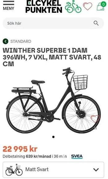 elcykel winther superb