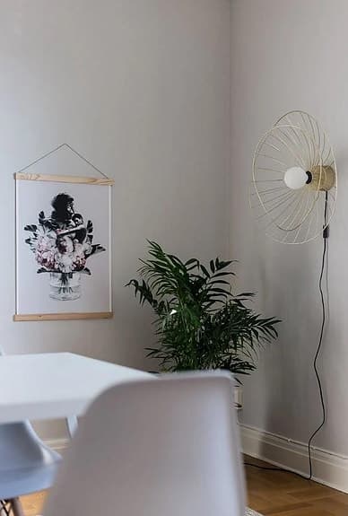 NY Design RAY borstad mässing Vägg/Taklampa/Plafond