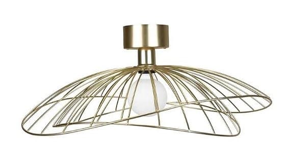 NY Design RAY borstad mässing Vägg/Taklampa/Plafond