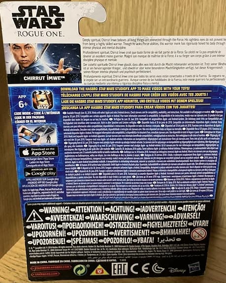 Star Wars Figur Chirrut Imwe