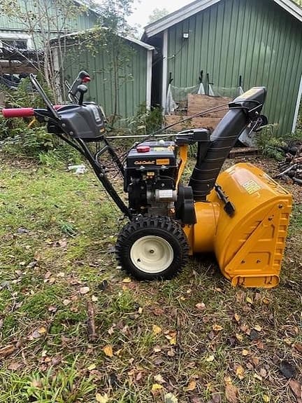 Cub Cadet snöslunga gul