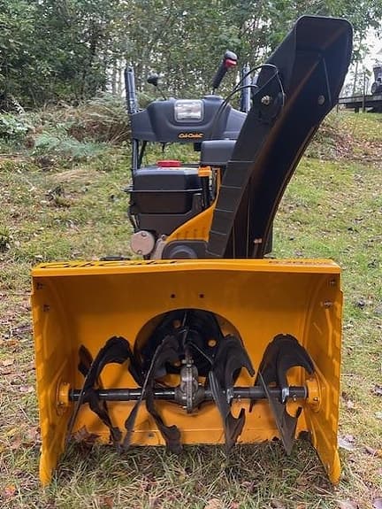 Cub Cadet snöslunga gul