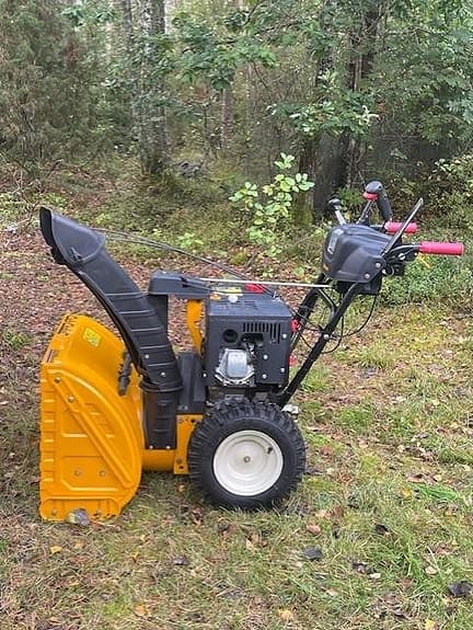 Cub Cadet snöslunga gul