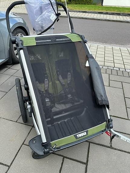 Thule Chariot Cab2 Cykelvagn (cypress green)