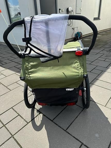 Thule Chariot Cab2 Cykelvagn (cypress green)