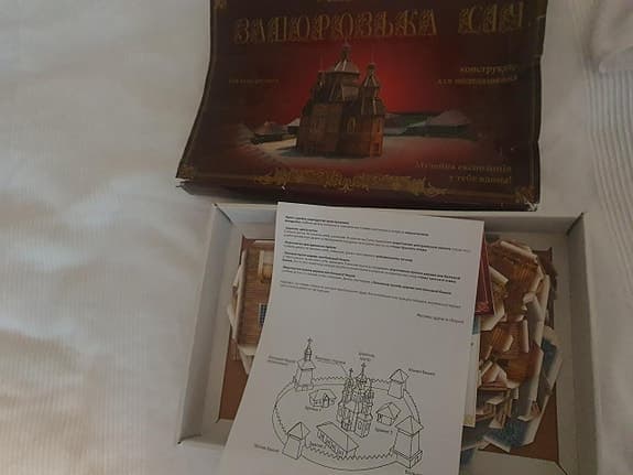2 st modellbyggen på ryska
