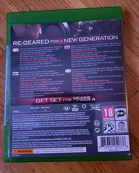 XBOX ONE SPEL