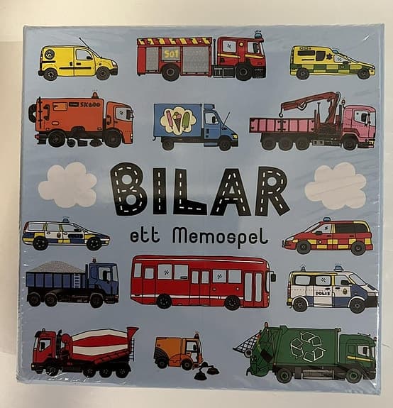 NYTT memoryspel - Bilar