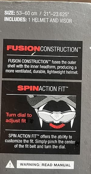 Toppkvalitet cykel hjälm BELL FUSION