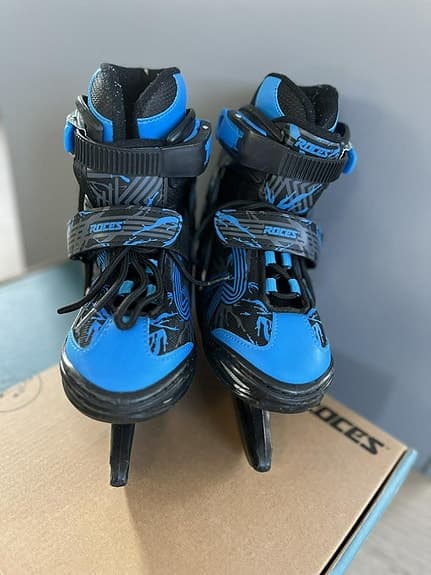 Justerbara skridskor för barn (stl 30-33)