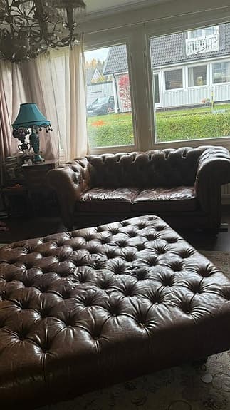 Kensington Soffa – Läder Vintage Cigar 85% off