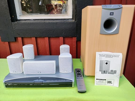 Hemmabioanläggning Pioneer XV-DV 313