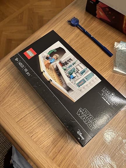 Oöppnad Lego Star wars 40531
