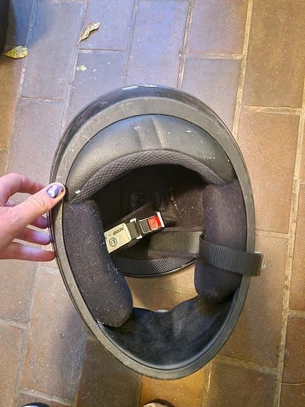 Hjälm  moppe, 4 hjuling