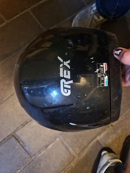 Hjälm  moppe, 4 hjuling