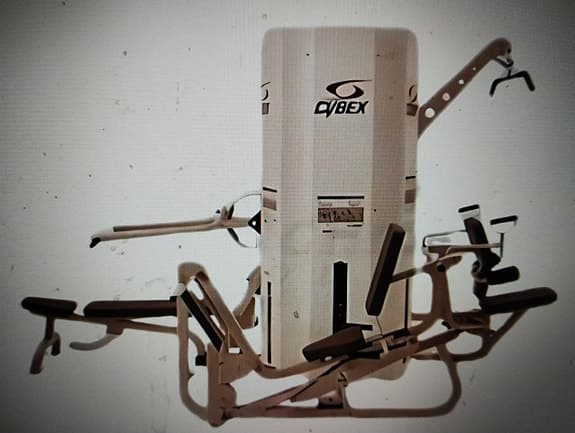professionell multigym CYBEX MG500, benpress drag, bänkpres