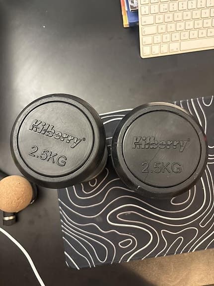 hantlar kilberry 2.5 kg x2 två