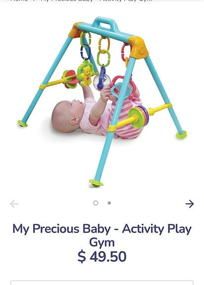 Aktivitetsgym Babygym leksak babyleksak toy KID my first gym