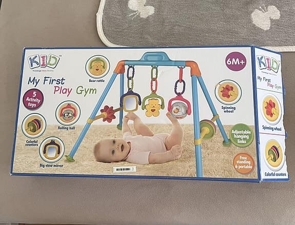 Aktivitetsgym Babygym leksak babyleksak toy KID my first gym