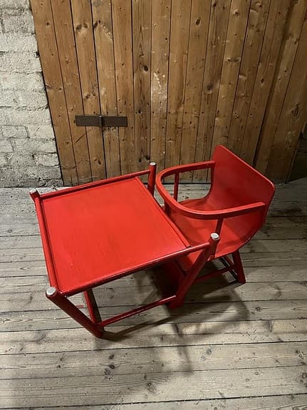 Fantastiskt fin retro barnstol