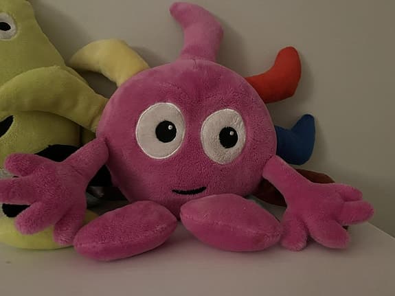 BABBLARNA Stora mjuka gosedjur