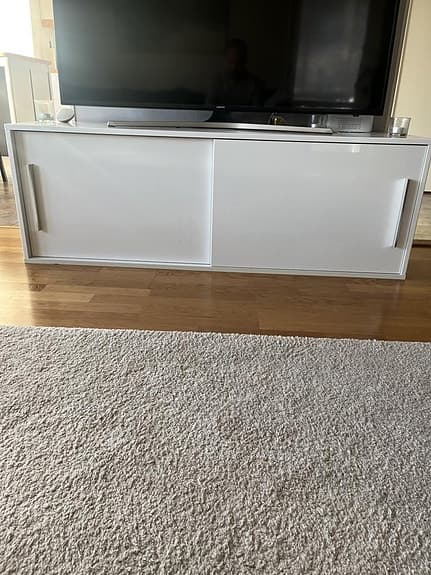 TV bänk 150cm vit