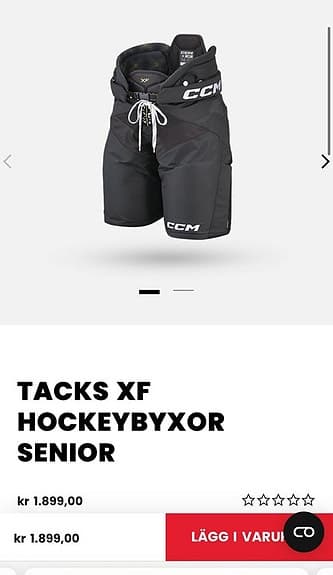 Hockeybyxor senior S