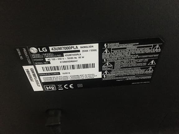 Billig LG 43UM7000PLA 43" 4K UHD Smart TV