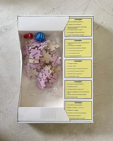 Sällskapsspelet Geni (klassiskt frågespel)