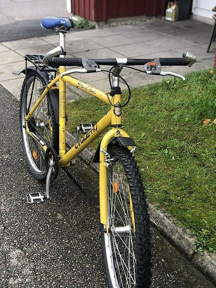 CyclePro herrcykel / Sportig och robust med pakethållare