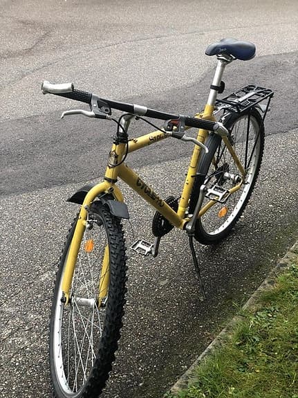 CyclePro herrcykel / Sportig och robust med pakethållare