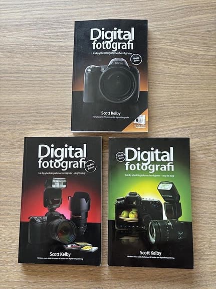 Digital Fotografi - Scott Kelby, del 1, 2 och 3