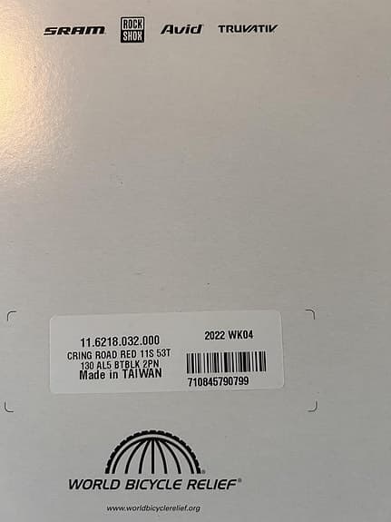 SRAM RED klinga (11 speed)